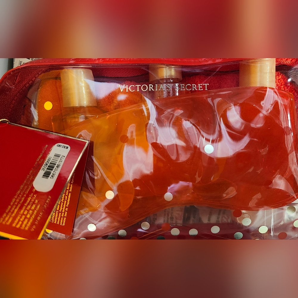Victoria's Secret Red and Orange Set